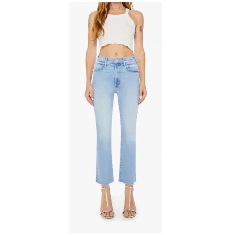 Mother The Hustler Ankle Fray Jeans In Limited Edition Size 23 - Picture 2 of 14